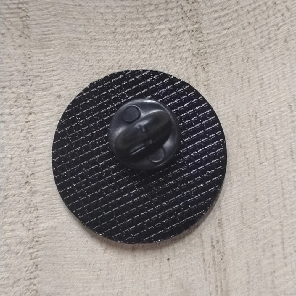 Orange Basketball Pin